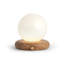 Lampe de table en bois massif Reve
