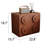 Modern Brown Combinable Sideboard with Storage