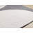 Geometric White Grey Arches Reversible Outdoor Rug-1925517330