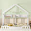 Lits plateforme Wood House, deux lits partagés