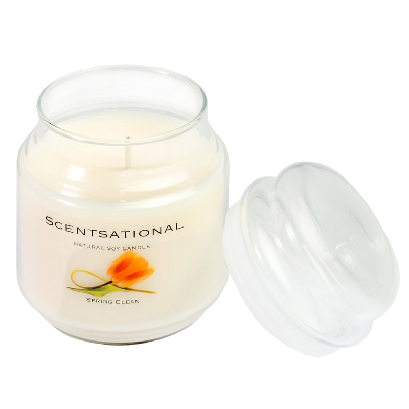 Bougie au soja naturel