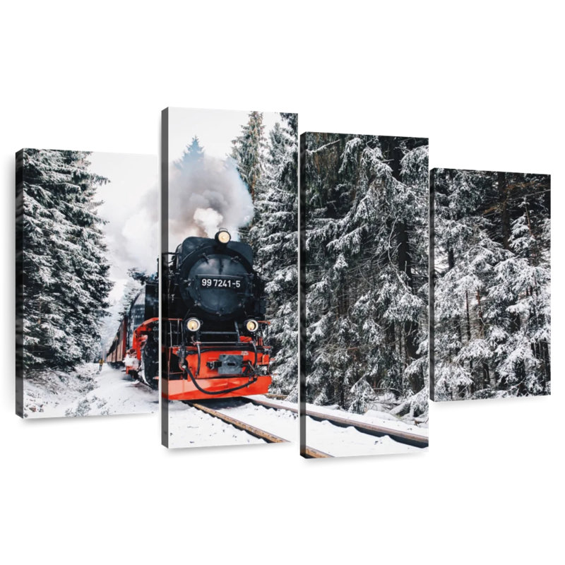 Train à vapeur Mehar, H 22 po x l 36 po