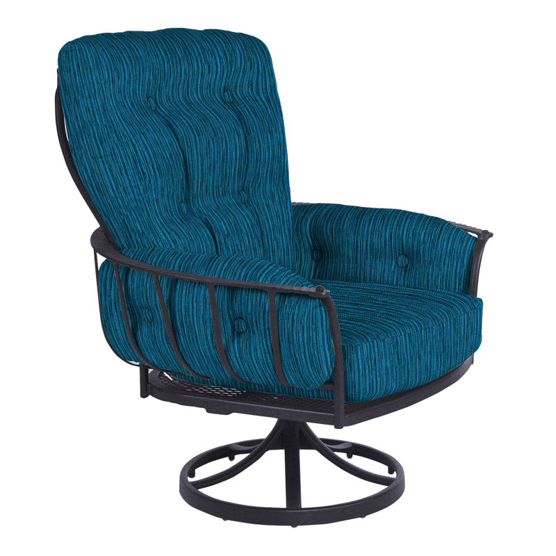 Monterra Outdoor Rocker Chair, Graphite, Harris Stone