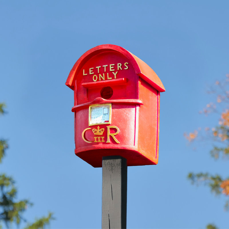 Post Box Bird House Letter Box