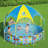 Bestway 8' x 20" Above Ground Round Swimming Pool with Shaded Canopy, Fruit