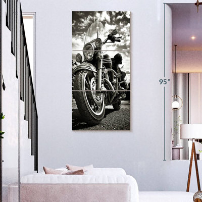 Monochromatic Motorcycle