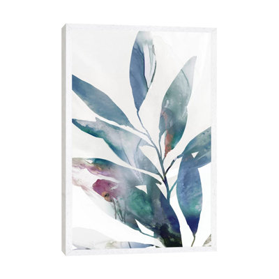 Indigo Sprig II by Isabelle Z - Painting on Canvas