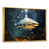 Gold Floater Framed