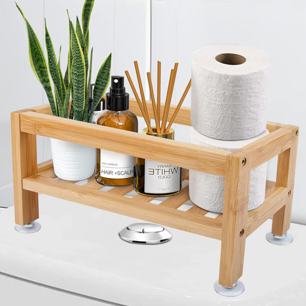 Toilet Paper Holder Stand,Small Bathroom Storage Cabinet for