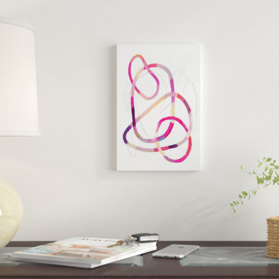 «Polychrome Tangle IV», impression sur toile