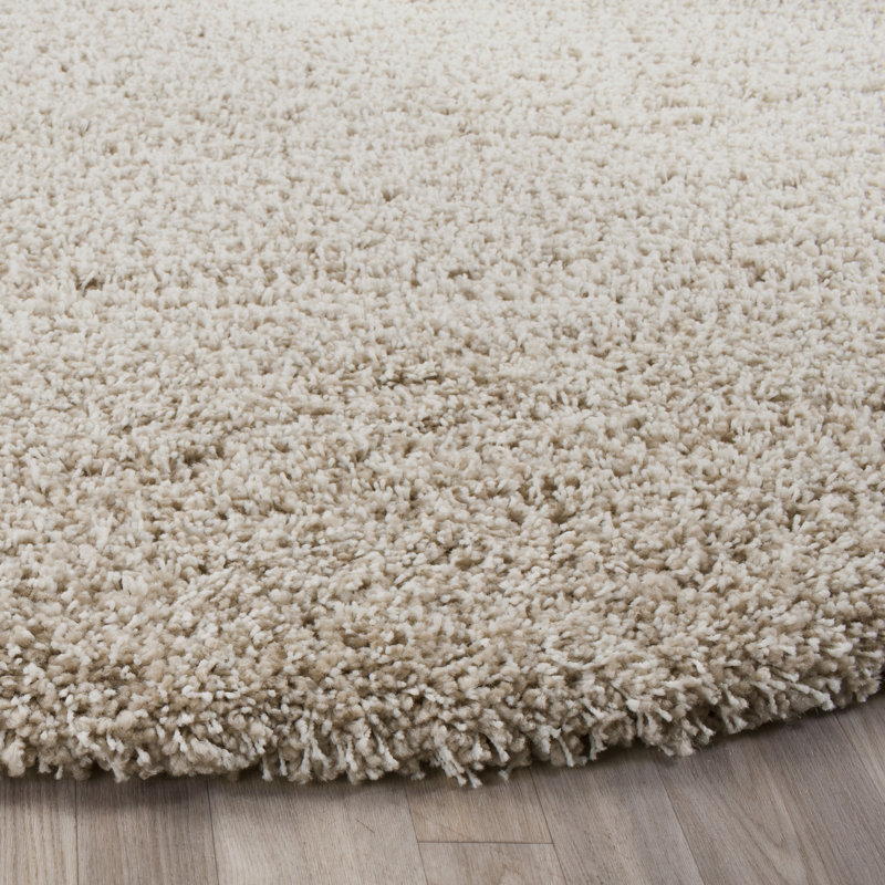 Tapis performance à poil long de couleur unie Vandoren, Tapis de couloir 2 pi 3 po x 15 pi, Beige
