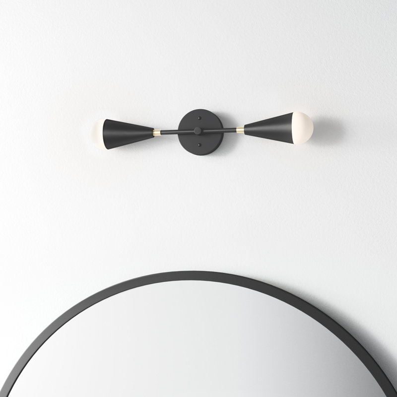 Monroe 2 - Light Dimmable Vanity Light, No