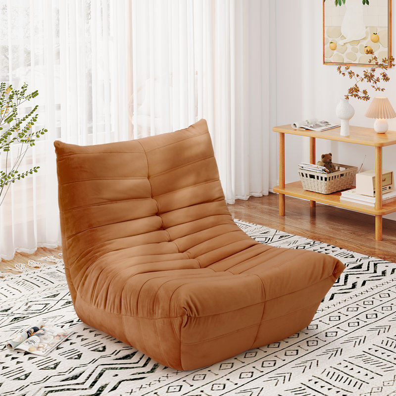 Daut Upholstered Accent Chair, Brown