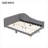 Full-Size Dual Function Upholstered Platform Daybed, Fits Standard Full Mattresses for Guest Rooms and Home Offices, Slate Gray-1691097599