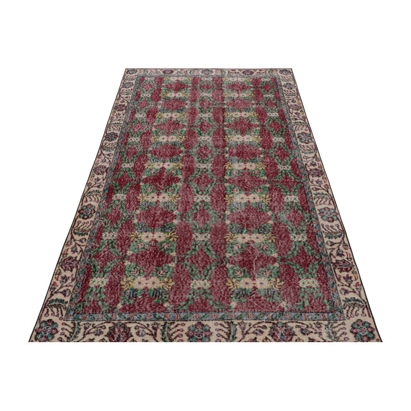 One-of-a-Kind Rectangle 4'7" X 7'9" Area Rug
