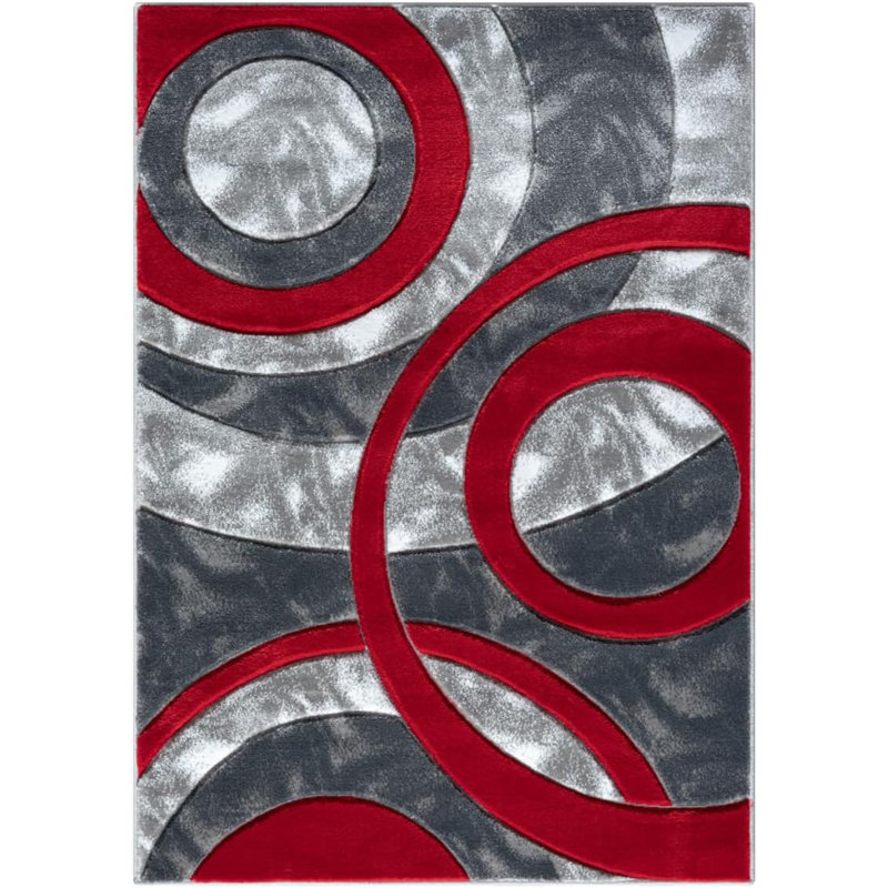 Geometric Area Rug, Rectangle 120 x 170 cm