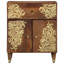 50cm W Solid Wood Bedside Table