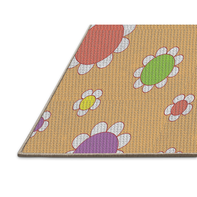 Tapis orange Neema, Rectangle 8 pi x 10 pi