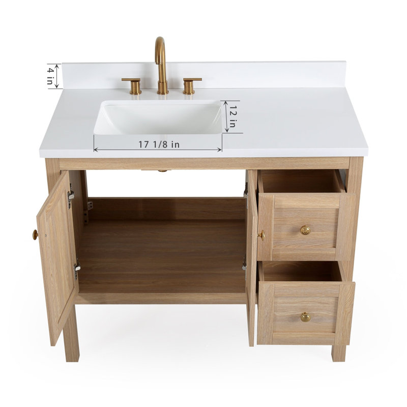 Ensemble de meuble-lavabo simple 42 po Sera