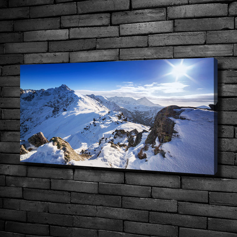 Tatra Peak - Wrapped Canvas Print