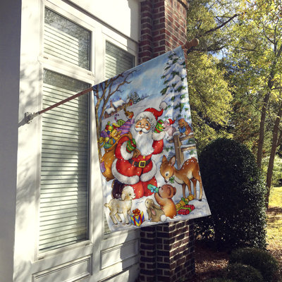 Zohrab Double Sided Polyester Animal Garden Flag