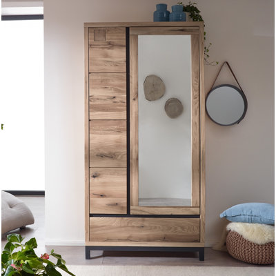 Villanders 1 Door Sliding Wardrobe