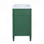 Meuble-lavabo 30 po avec lavabo supérieur, meuble-lavabo moderne avec 2 tiroirs et un tiroir basculant, meuble-lavabo simple-115688450