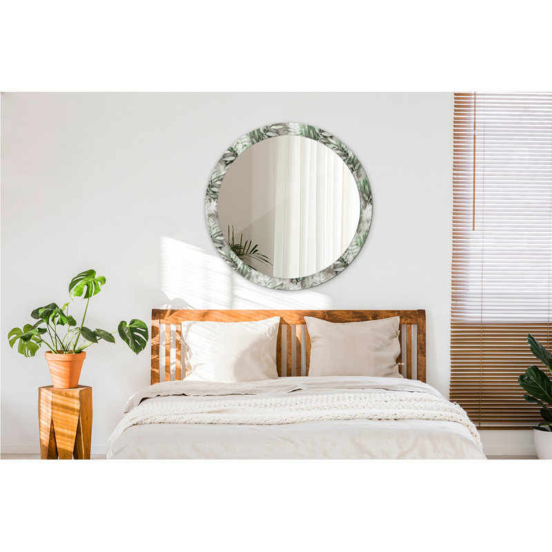 Huldar Glass Flat Wall Mirror