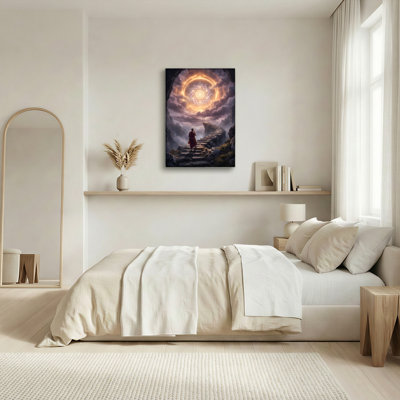 Ensemble de 1 toile murale Chemin Mystique