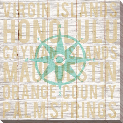 «Bon Voyage Compass», art textuel