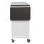 Îlot de cuisine extérieur, chariot à roulettes et armoire de rangement-744889182