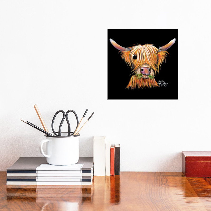 Little Viking II by Shirley Macarthur - Gallery-Wrapped Canvas Giclée on Canvas, 30.48 cm H x 30.48 cm W, Canvas