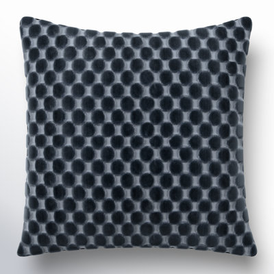 Nirvan Velvet Dot Throw Pillow
