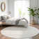Premium Machine Washable Prisco Silver Rug