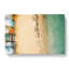 Beach Huts On Brighton Beach In Abstract - Wrapped Canvas Print-55315427