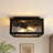 9In Square Flush Mount Ceiling Lighting Fixture