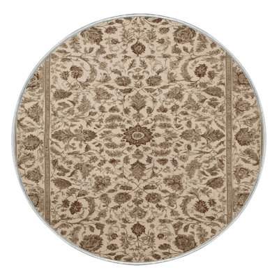 Tapis beige lavable à la machine