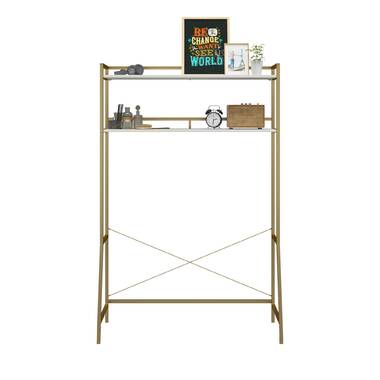 DormCo 24'' W Height -Adjustable Shelving Unit with Wheels