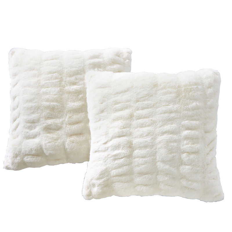 Square Euro Cushion Cover, Cloud Dancer