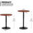 Round Metal Base Dining Table