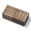 Carreaux de terrasse en bois-plastique pour patio WPC-111408096