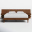 Clark Bedframe with 2 Attached Nightstands-49627859