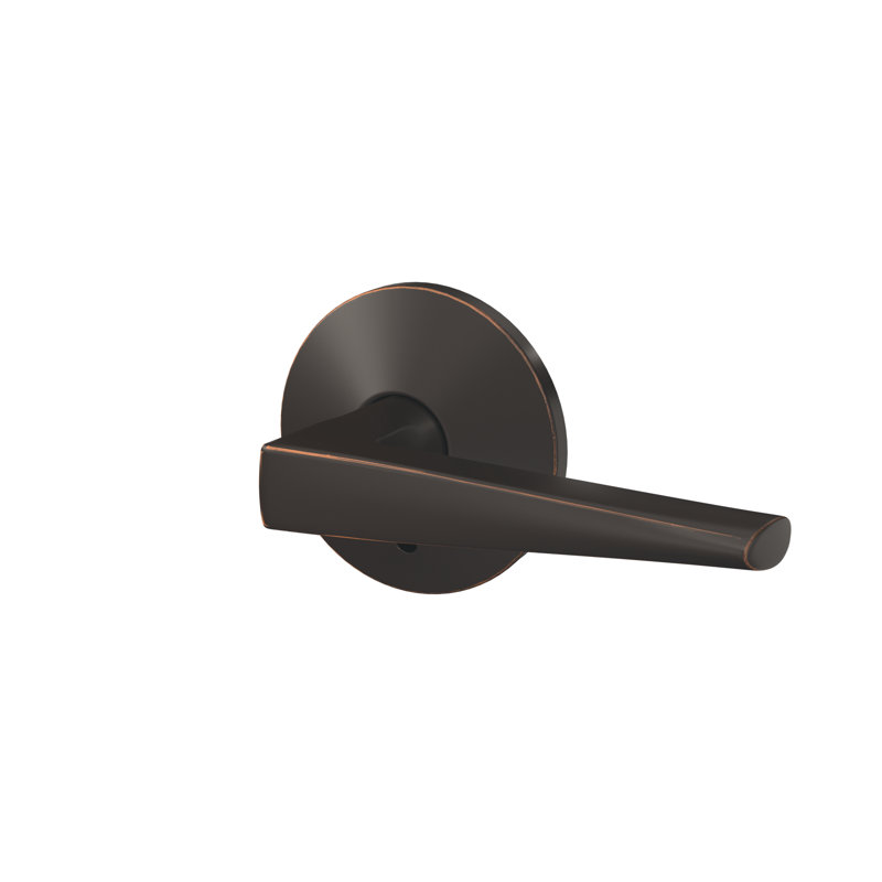 Eller Non-Turning Lever with Kinsler Trim, Aged Bronze