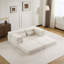 Canapé à compression Mahjong, canapé-lit convertible au sol, canapé modulaire modulaire désossé Diy, aucun assemblage requis, tissu polaire circulaire, causeuse moderne surdimensionnée-481245506