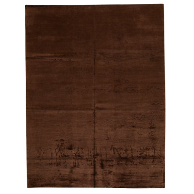 Tapis rectangulaire noué à la main