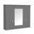 Bathroom Wall Cabinet with Mirror