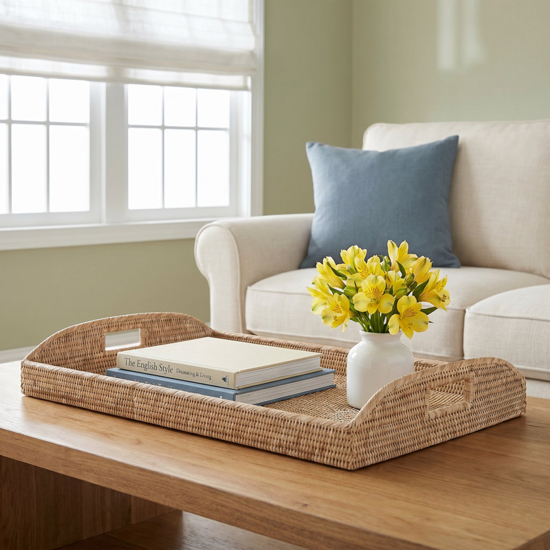Massey Wicker Tray