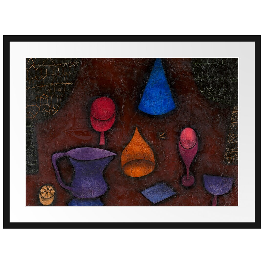 Gerahmter Kunstdruck Still Life von Paul Klee