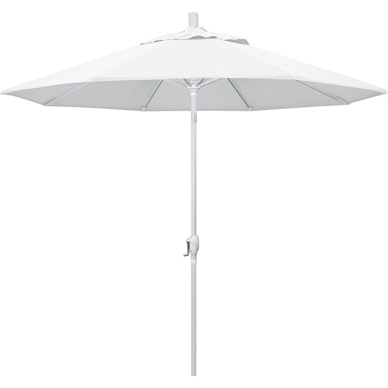 Parasol de marché rond en aluminium, ...