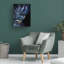 Art sur toile, bolognaise, noir-103093131